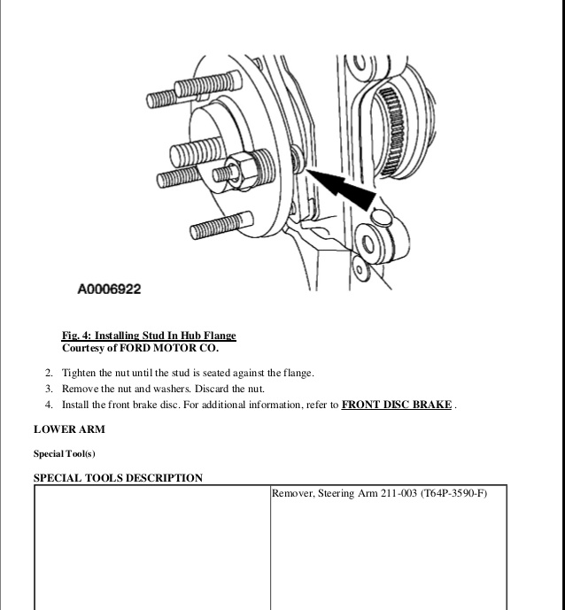 2003 ford taurus repair manual